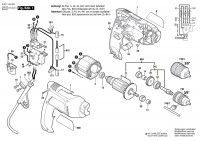 Bosch 0 601 145 503 Gbm 6 Re Drill 230 V / Eu Spare Parts